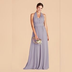 Birdy Grey Grace Convertible Bridesmaid Dress, Dusty Lilac, Small, EUC